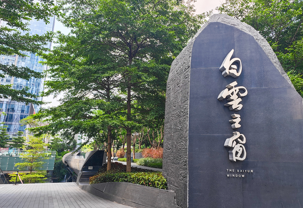 广州建华广场绿化养护&绿植租摆